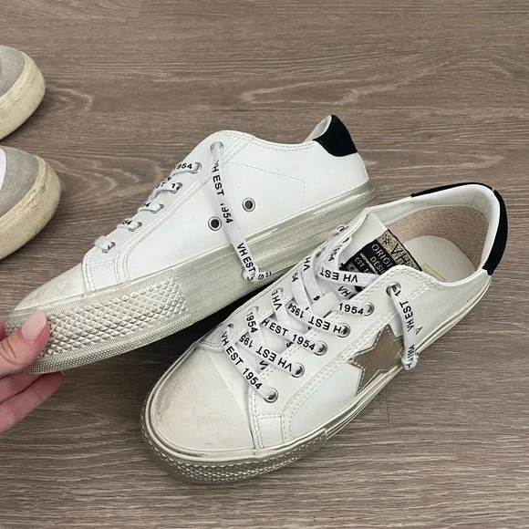 Black and white womens Vintage Havanas - Picture 2 of 5